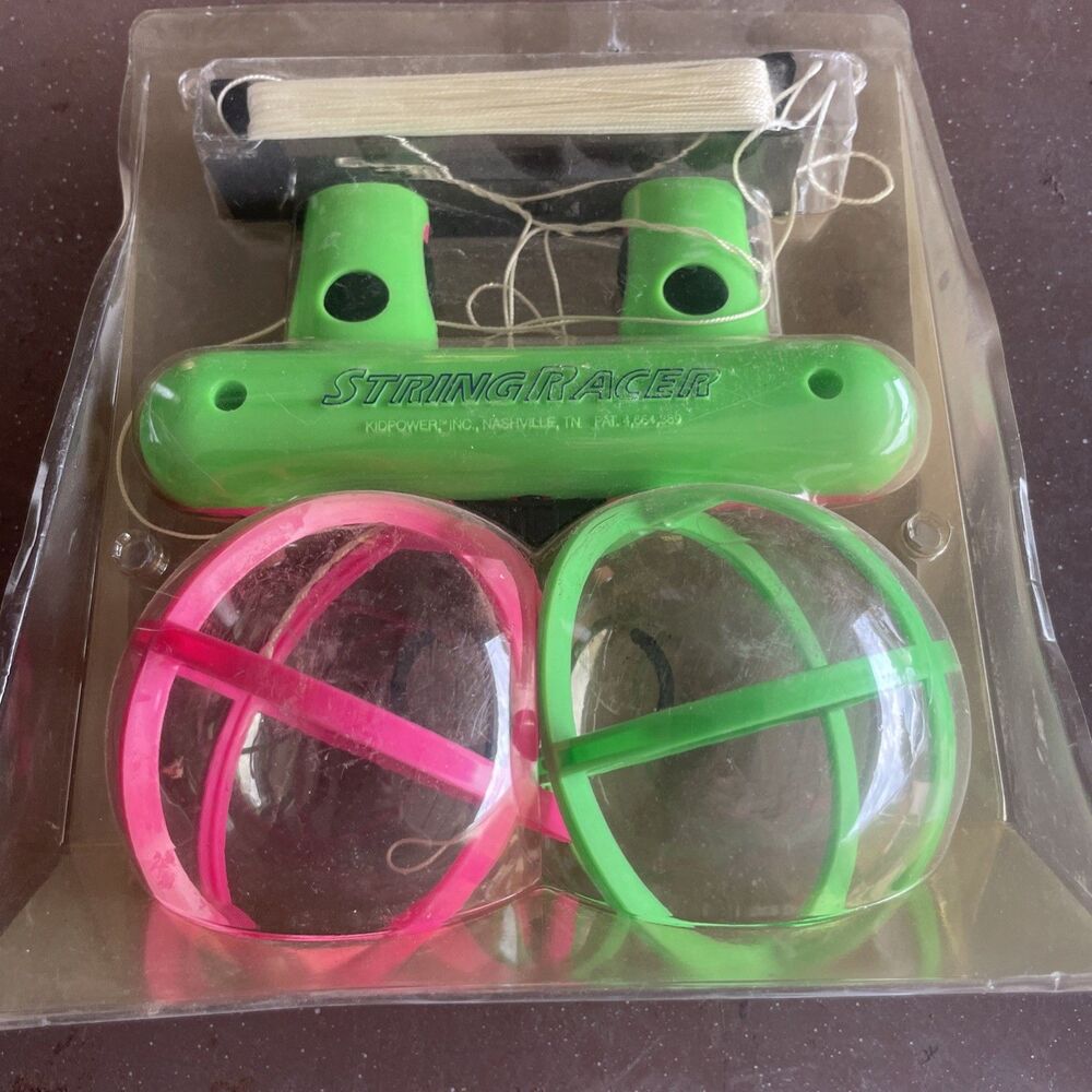 Vintage 1991 Kidpower String Racer Original Toy